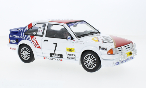 FORD Escort MK III RS Turbo №7 Haspengouw rally S.Andervang, A.Schoonenwolf (1985)