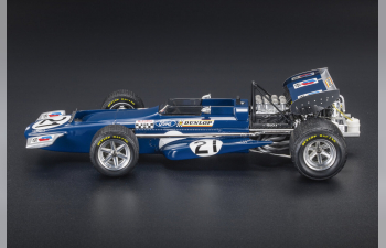 MARCH F1 701 №21 Pole Position Monaco Gp (1970) Jackie Stewart, Blue