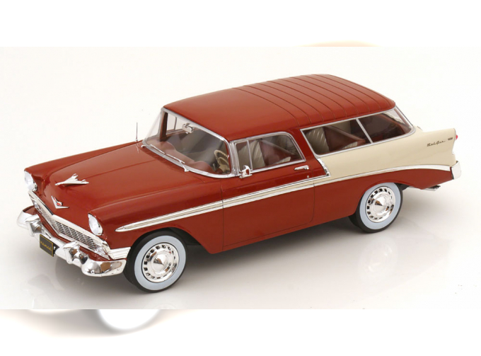 CHEVROLET Bel Air Nomad (1956), brown metallic creme