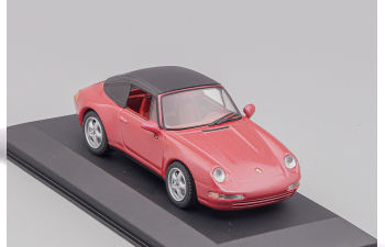 PORSCHE 911 (993) Carrera Cabriolet soft top, red metallic