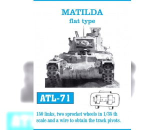 Atl-35-71 Matilda flat type