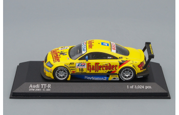 AUDI TT-R DTM #18 2001 C. Abt, yellow