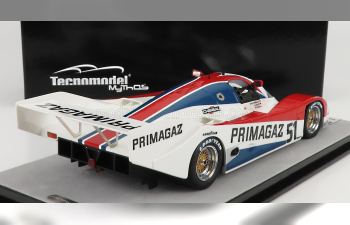 PORSCHE 962c Primagaz №51 24h Le Mans (1991) J.Lassig - O.Altenbach - P.Yver, White Red