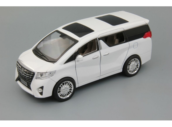 TOYOTA Alphard, белый