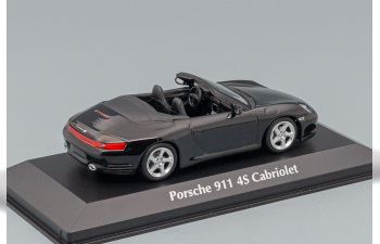 PORSCHE 911 996 4s Cabriolet (2003), black