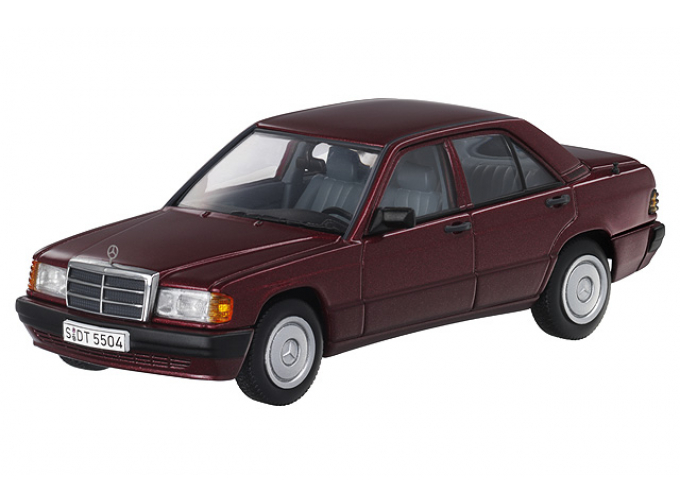 MERCEDES-BENZ 190E 2.0 (1991), red