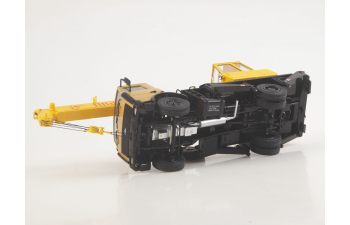 Автокран КС-3577 (5337), оранжевый / желтый