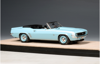 CHEVROLET Camaro RS SS Convertible (открытый) (1969), Carolina Blue