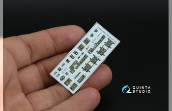 3D Декаль интерьера кабины A6M2-K (Eduard)