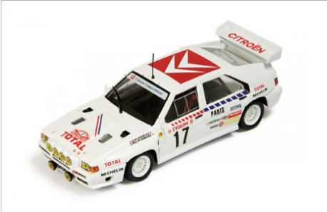 CITROEN BX 4TC #17 P.Wambergue-JB.Vieu Rally Monte Carlo 1986