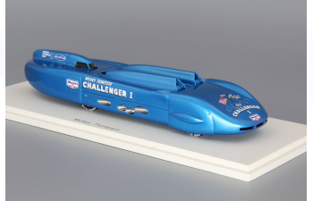 CHALLENGER I Bonneville Mickey Thompson 406.6 mph (one way) LSR Attempt 1960, blue