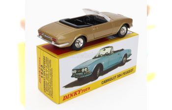 PEUGEOT 504 Cabriolet (1970), Brown Met