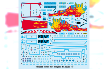 Сборная модель Самолет Tornado ADV