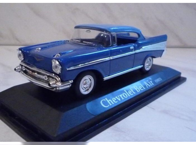 CHEVROLET Bel Air (1957), blue