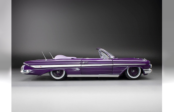 CHEVROLET Impala Convertible Lowrider (1961), purple