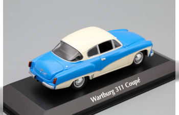 WARTBURG A 311 COUPE - 1958 - BLUE/WHITE