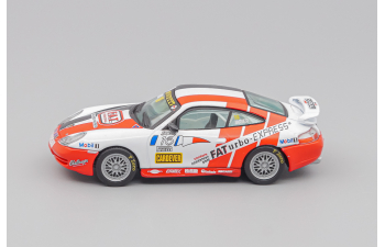 PORSCHE 911 996 Gt3 Team Chereau №16 Pirelli Supercup (1999), Jean Pierre Jarier, white / red