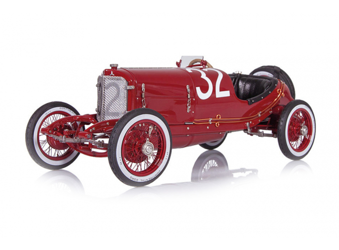 Mercedes-Benz Targa Florio, 1924, red #32 Christian Lautenschlager / Wilhelm Traub 2nd place