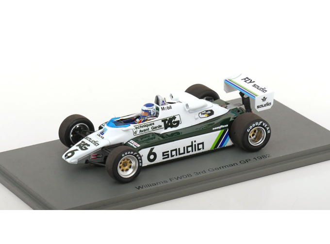 WILLIAMS FW08 GP Germany World Champion, Rosberg (1982)