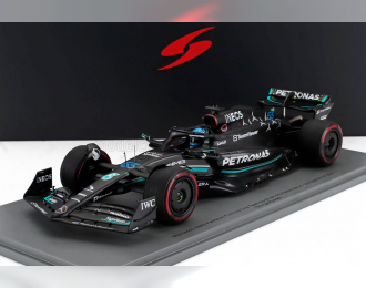 MERCEDES-BENZ-AMG F1 F1 W14 Team MERCEDES-AMG PETRONAS FORMULA ONE №63 3rd Spain GP George Russell (2023), matt black 