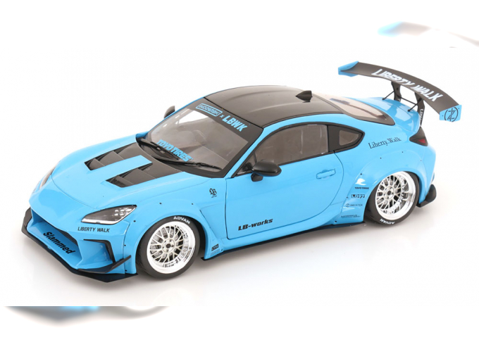TOYOTA Gr86 Lbwk Body Kit Coupe (2024), Baby Blue