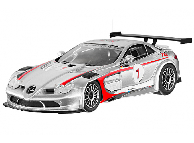 MERCEDES-BENZ SLR McLaren 722 GTR C199 (2004), silver