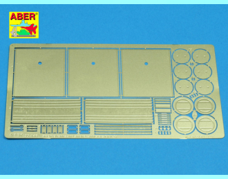 Фототравление для Side fuel tanks and smoke cannisters for T-34 & Is-2