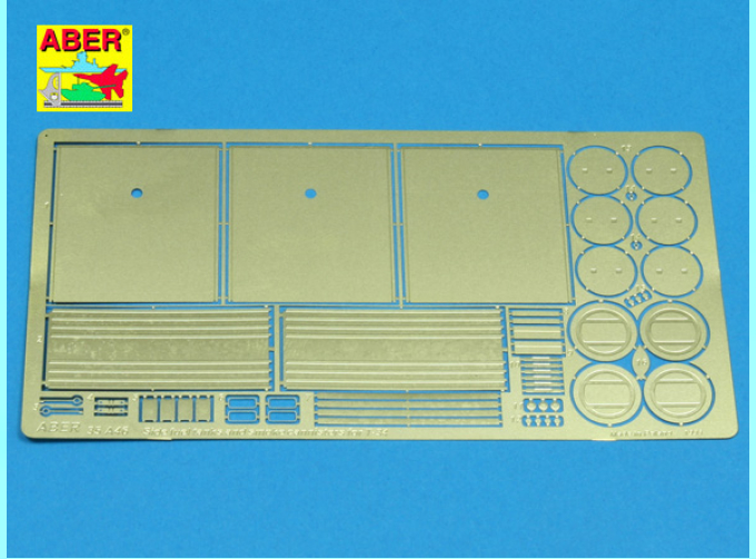 Фототравление для Side fuel tanks and smoke cannisters for T-34 & Is-2