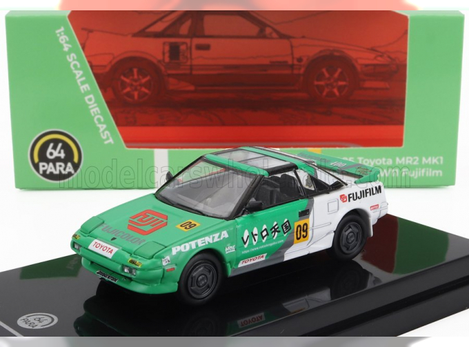 TOYOTA Mr2 Mki №09 Aw11 Fujifilm Lhd (1995), Green White