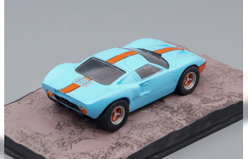FORD GT40 Die Another Day (2002), light blue / orange