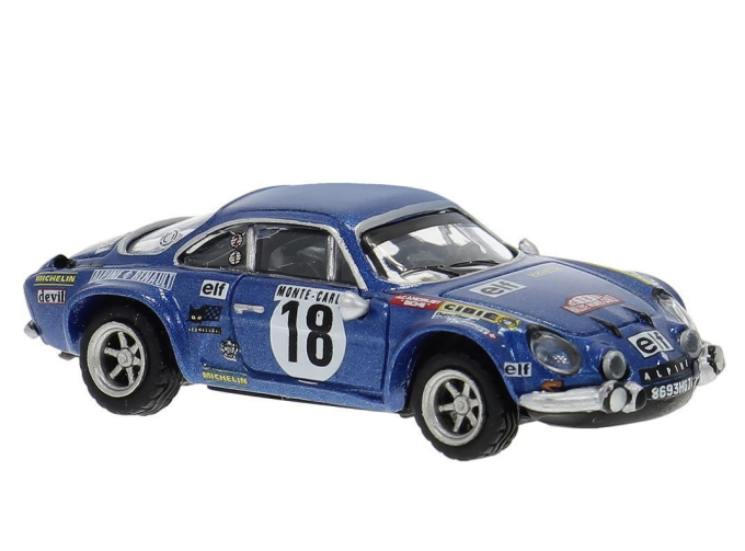 RENAULT Alpine A110 №18 Rally Monte Carlo Jean-Claude Andruet (1970)