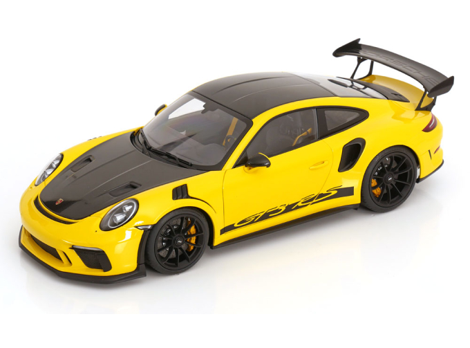 PORSCHE 911 991-2 Gt3 Rs Coupe Weissach Package (2017), Racing Yellow