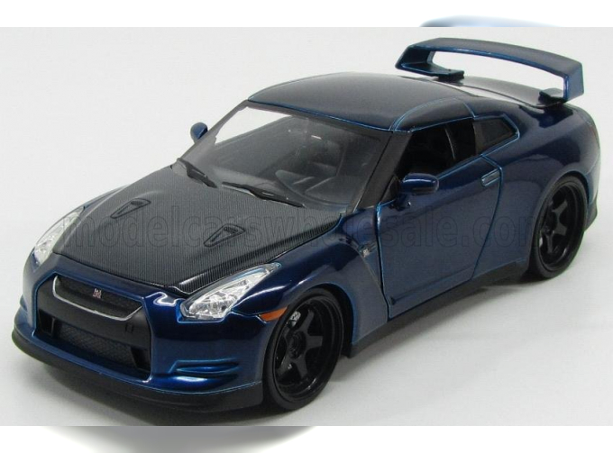 NISSAN Brian's Gt-r R35 2007 - Fast & Furious Vii (2015), Blue Met Carbon