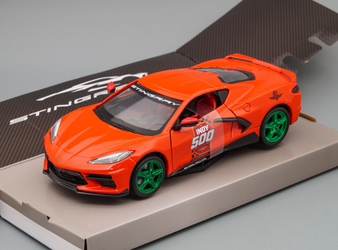 CHEVROLET Corvette C8 Stingray Coupe Indianapolis 500 Official Pace Car 2020 (Greenlight!)