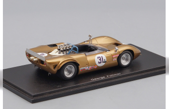 Lola T70 #34 Laguna Seca (1968), gold