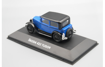 SKODA 422 tudor (1930), blue