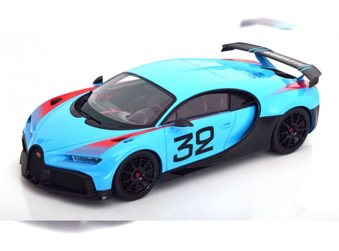 BUGATTI Chiron Pur Sport (2021), light blue black red