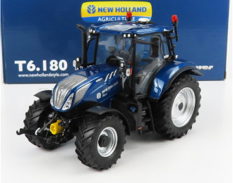 NEW HOLLAND T6.180 Tractor (2018), Blue Black