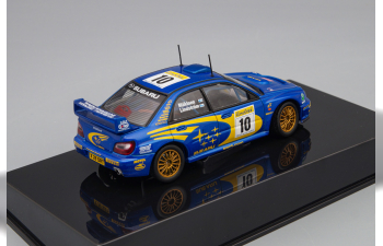 SUBARU Impreza WRX #10 Rally Montecarlo 2002 T.Makinen - K.Lindstrom, blue