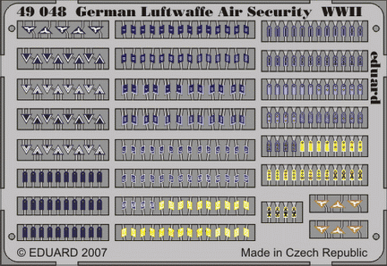 Фототравление для German Luftwaffe Air Security WWII