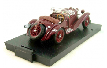 ALFA ROMEO 1750GS 1 Mille Miglia (1931) Campari-Marinoni, Limited Edition, black red