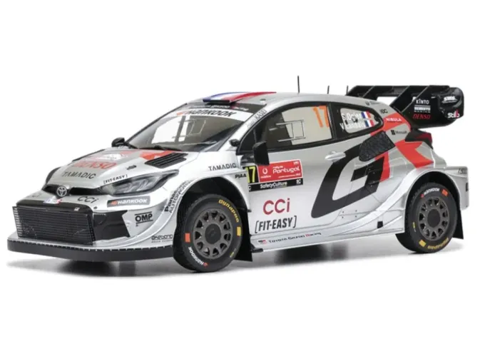 TOYOTA Yaris GR Hybrid RALLY1 Team Toyota Gazoo Racing WRT №17 Winner Rally Portugal Ogier/Landais (2025)