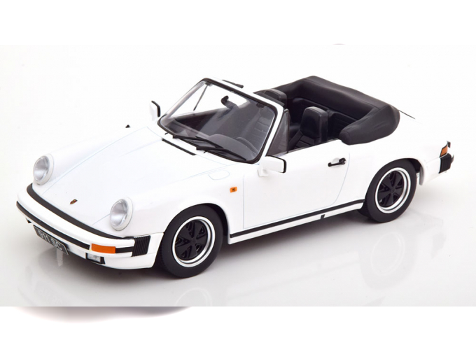 PORSCHE 911 SC Cabriolet with Softtop (1983), white