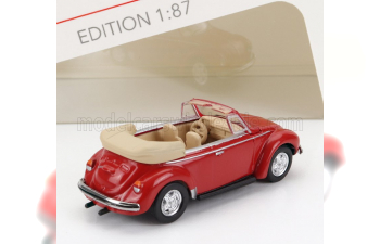 VOLKSWAGEN Beetle Kafer Maggiolino Cabriolet Open (1955), Red