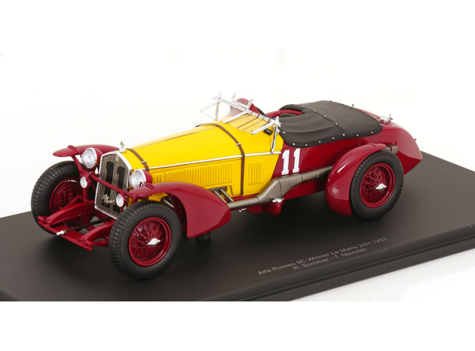 ALFA ROMEO 8C 2300 №11 Winner 24h Le Mans, Nuvolari/Sommer (1933)