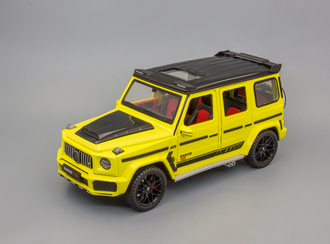 MERCEDES-BENZ G-class (G700) Brabus (Babosi), жёлтый.