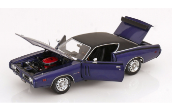 DODGE Charger R/T (1971), purple-metallic matt-black