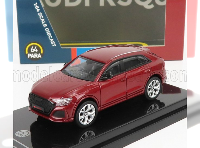 AUDI Q8 RS RHD (2018), red metallic