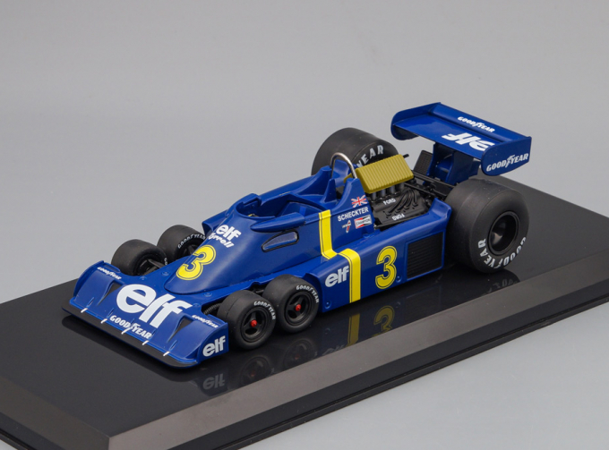 TYRRELL P34 Jody Scheckter #3 1976, blue