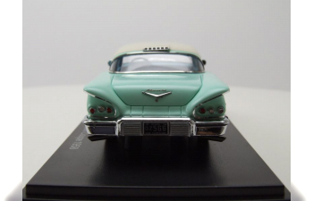 CHEVROLET Bel Air Impala Sport Coupe 1958 Light Green / Beige